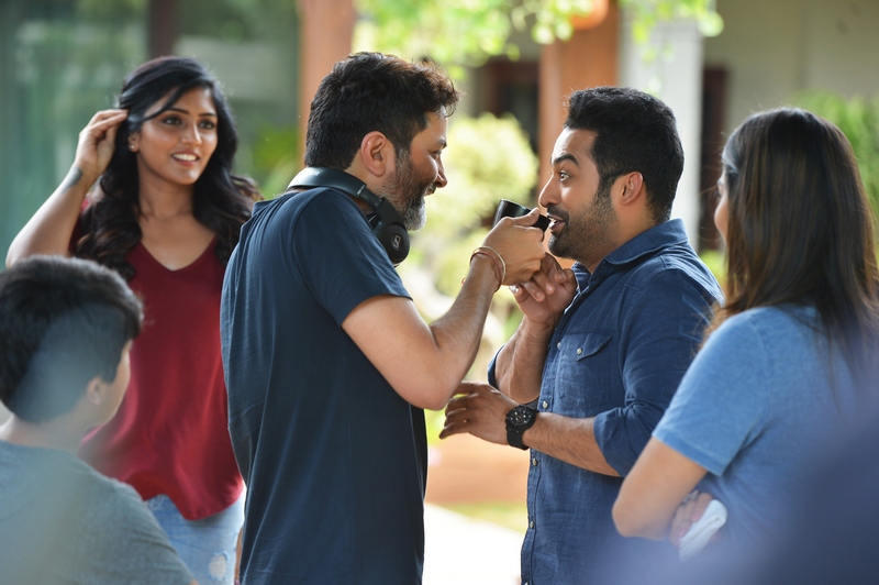 Aravindha Sametha Working Stills