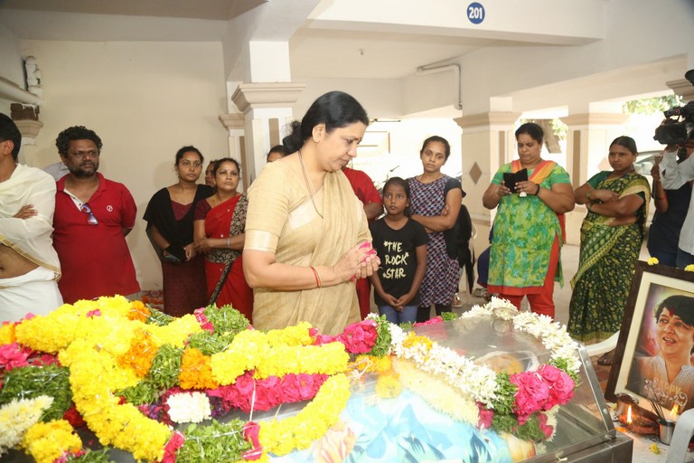 Celebrities Pay Homage To Director B Jaya