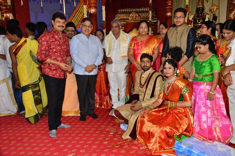 Ram Charan | Celebs-At-Boyapati-Srinu-Brother-Daughter-Wedding-08 | Photo 5of 12 | Allu Aravind