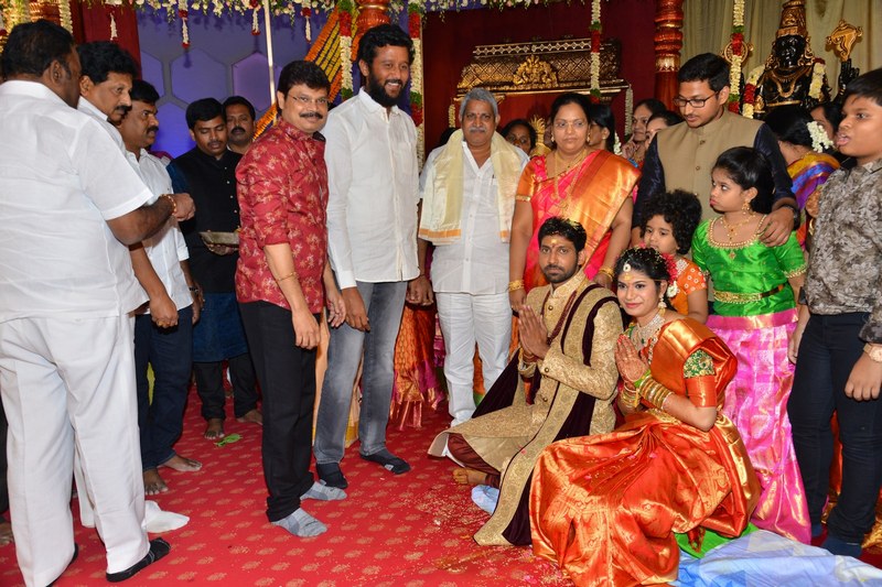 Celebs At Boyapati Srinu Brother Daughter Wedding