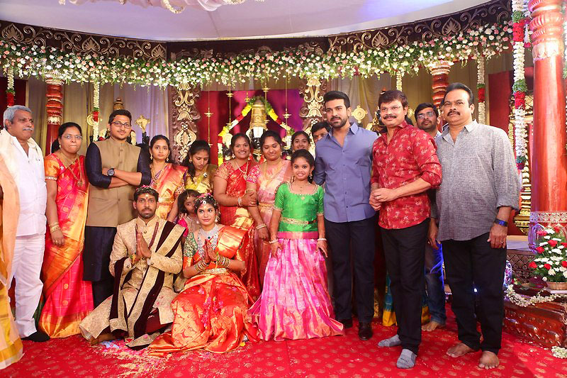 Celebs At Boyapati Srinu Brother Daughter Wedding