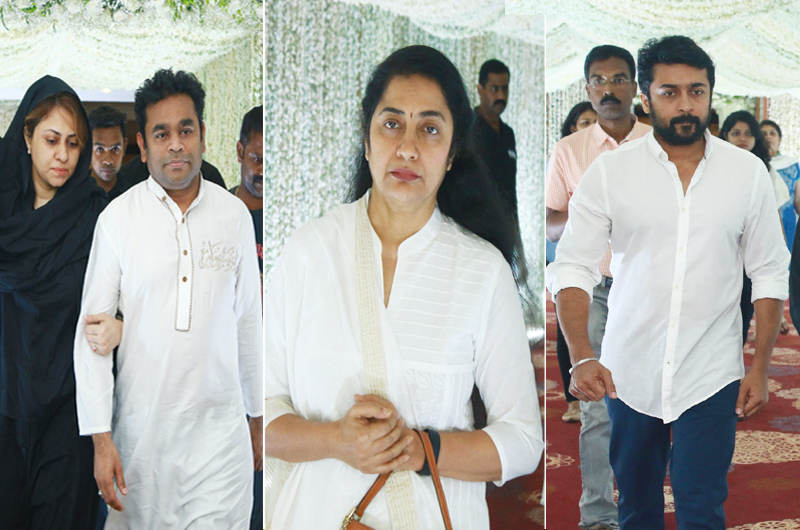 Celebs At Sridevi Prayer Meet