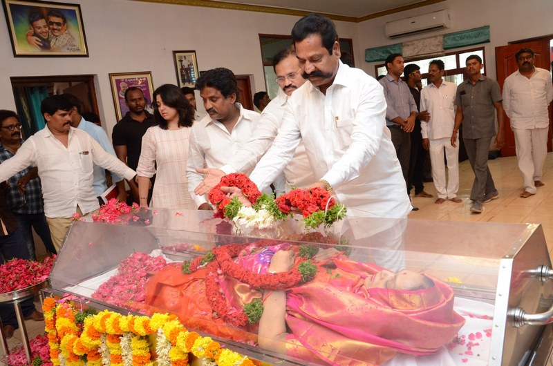 Celebs Condolences to Vijaya Nirmala