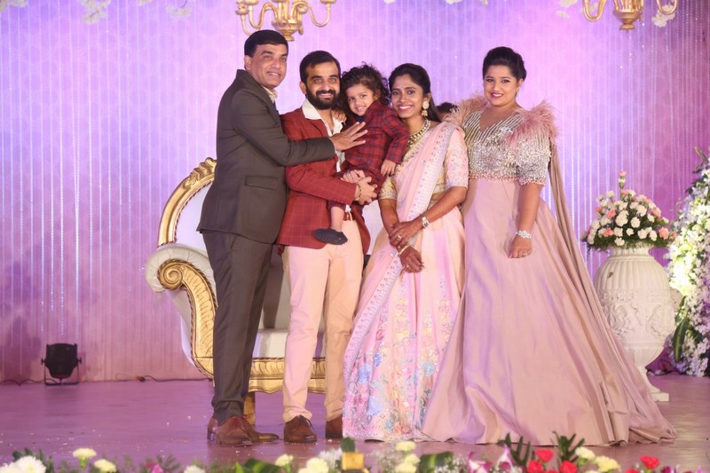 Celebs at Harshit Reddy Wedding Reception Photos