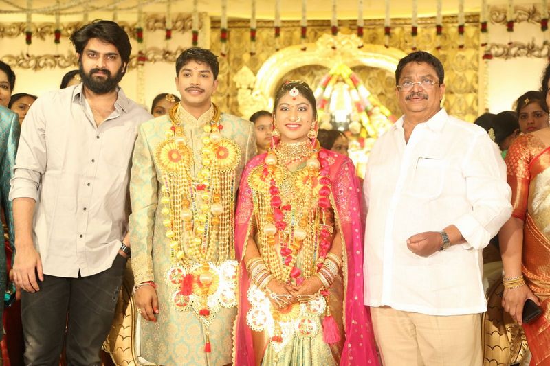 Celebs at Producer Kalyan Son Wedding Reception
