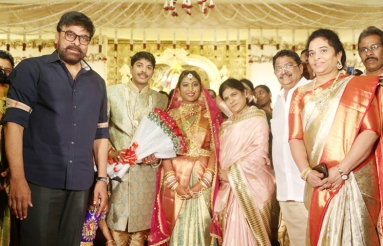 Celebs at Producer Kalyan Son Wedding Reception
