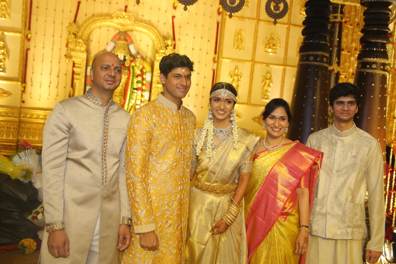 Celebs at TSR Grandson Anirudh Wedding Photos