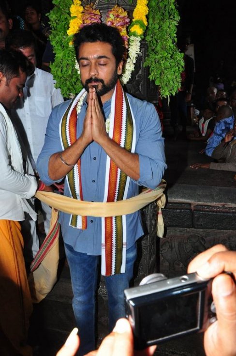 Chinna-Babu-Movie-Team-At-Simhachalam-Temple-07