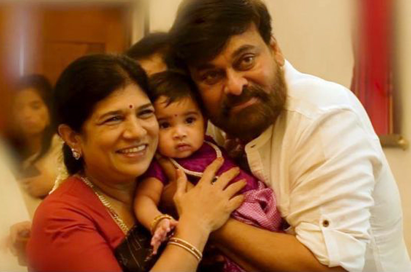 Chiranjeevi Grand Daughter Navishka Annapraasana