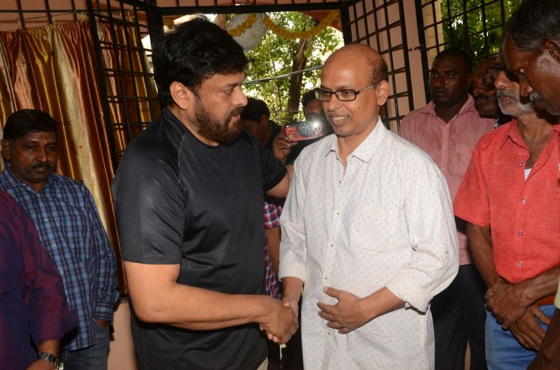 Chiranjeevi and Allu Aravind has Paid Tribute to Nandagopal