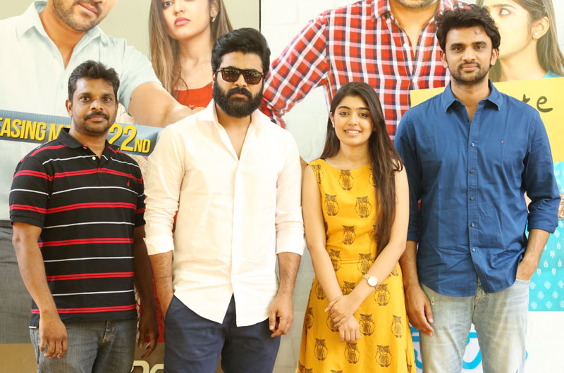 Evariki Cheppodu Trailer launch by Sharwanand