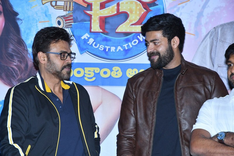 F2 Movie Trailer Launch Photos