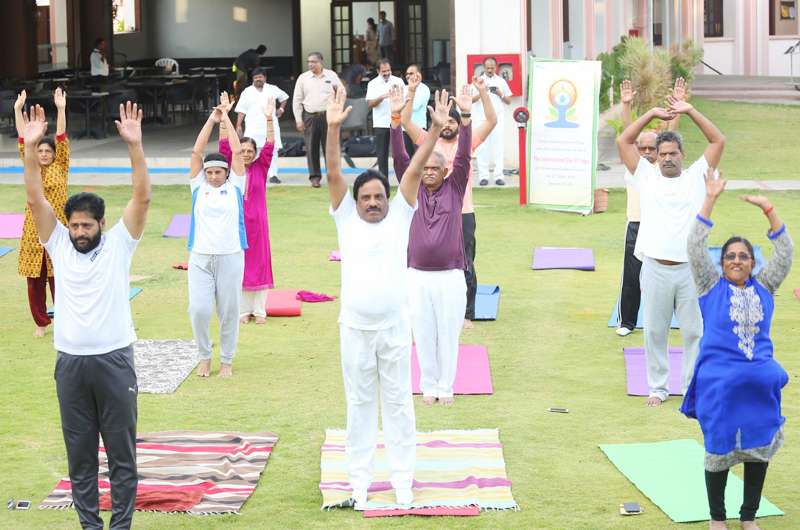 FNCC Yoga Day Celebrations