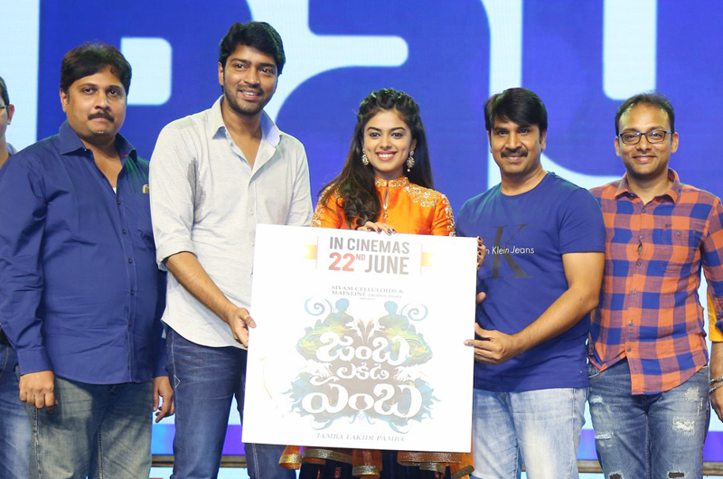 Jambalakidi Pamba Pre Release Event