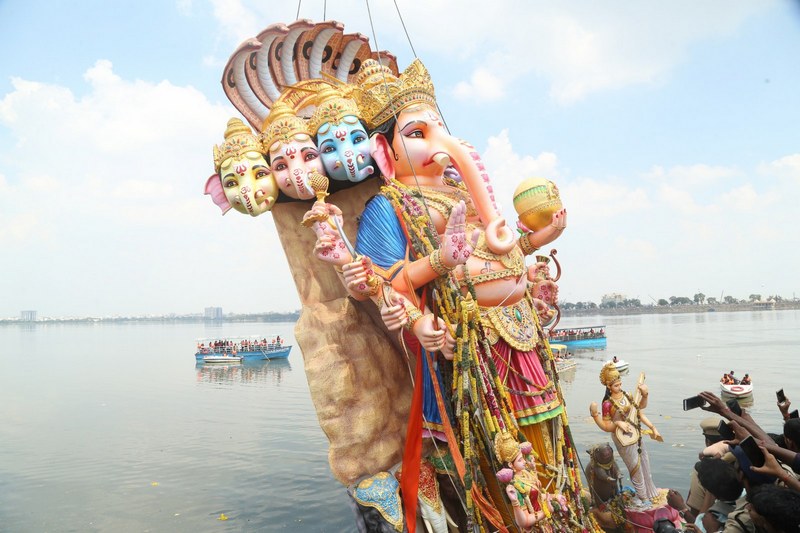 Khairatabad Ganesh Nimajjanam 2018