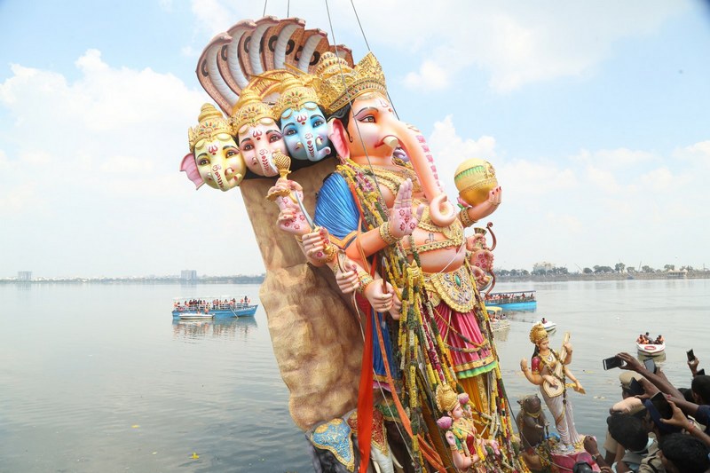 Khairatabad Ganesh Nimajjanam 2018