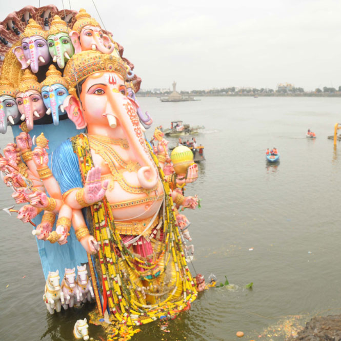 Khairatabad Ganesh Nimajjanam 2019 Photos