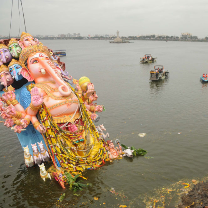 Khairatabad Ganesh Nimajjanam 2019 Photos