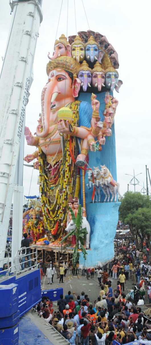 Khairatabad Ganesh Nimajjanam 2019 Photos