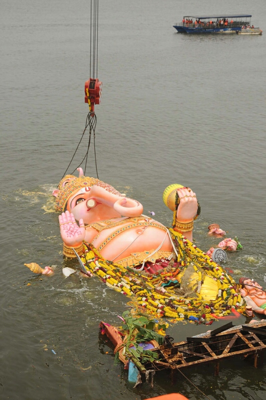 Khairatabad Ganesh Nimajjanam 2019 Photos