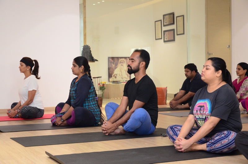 Lakshmi Manchu At Hatam Yoga Studio