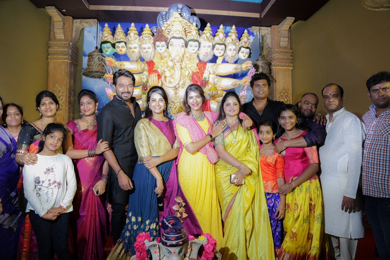 Lakshmi Manchu At OMG Association Ganesha Pooja