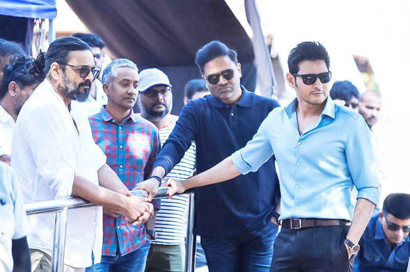 Maharshi Movie Working Stills