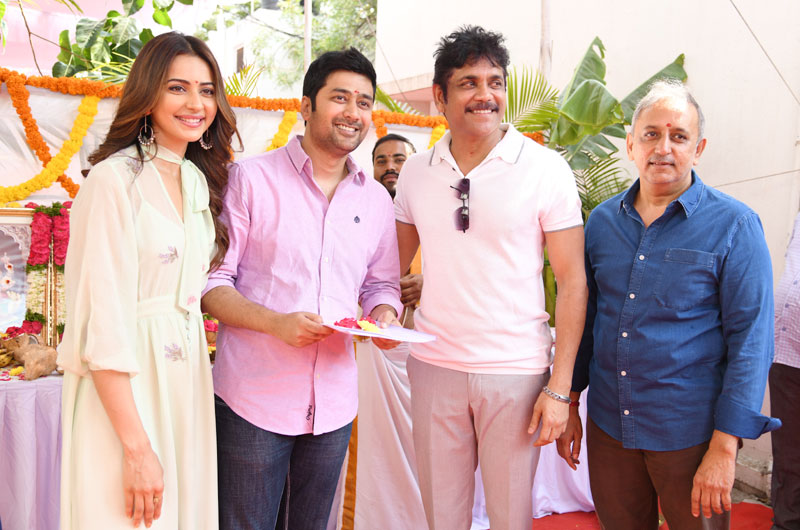 Manmadhudu 2 Movie Opening