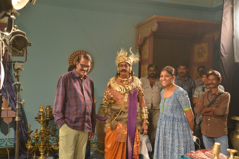 Mayabazar Movie Making Stills From Mahanati