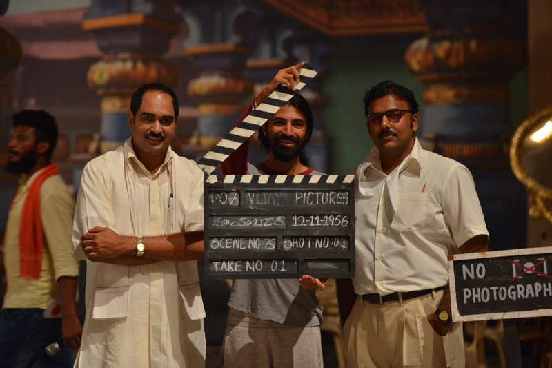 Mayabazar Movie Making Stills From Mahanati
