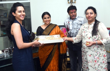 Nandamuri Family Welcomes Vidya Balan Pics
