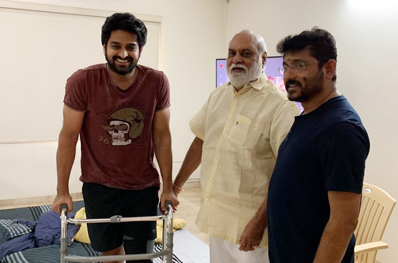 Raghavendra Rao Visits Naga Shaurya Home