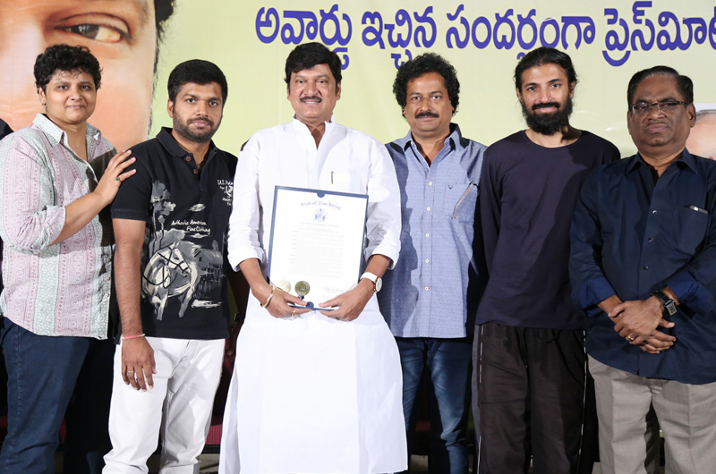 Rajendra Prasad Honored with Lifetime Achievement Award