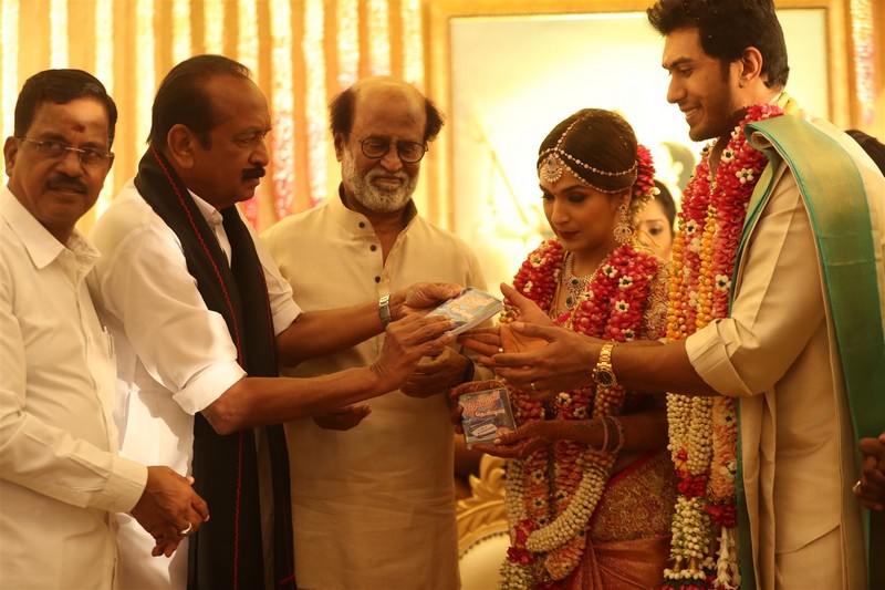 Rajinikanth Daughter Soundarya Wedding Pics