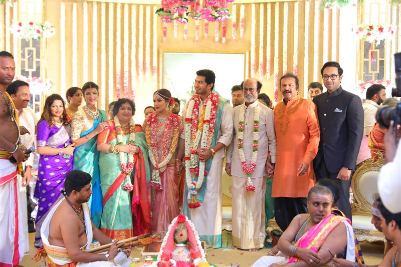 Rajinikanth Daughter Soundarya Wedding Pics