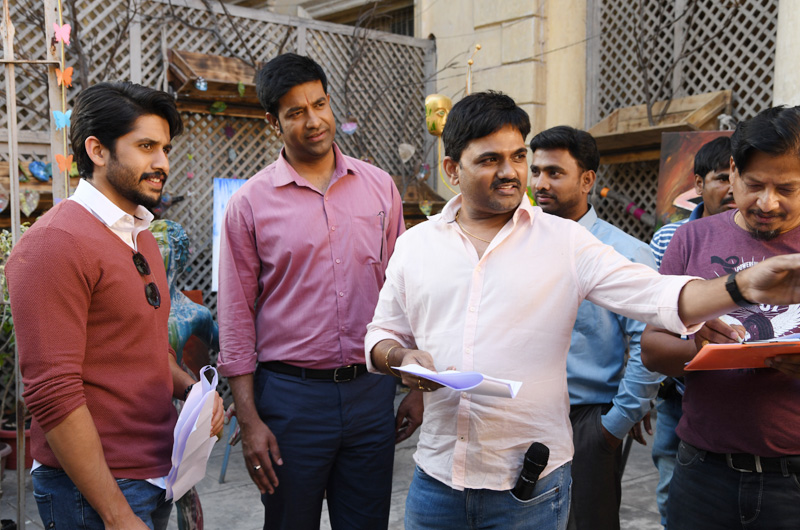 Sailaja Reddy Alludu Movie Onlocation Stills