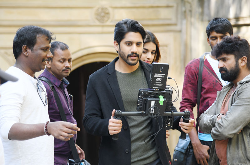 Savyasachi Movie Working Stills