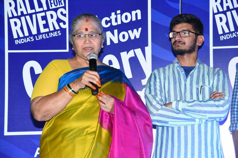 Smita Rally for Rivers Song Launch | Photo 2of 10 | Rally for Rivers | Smita-Rally-for-Rivers-Song-Launch-09