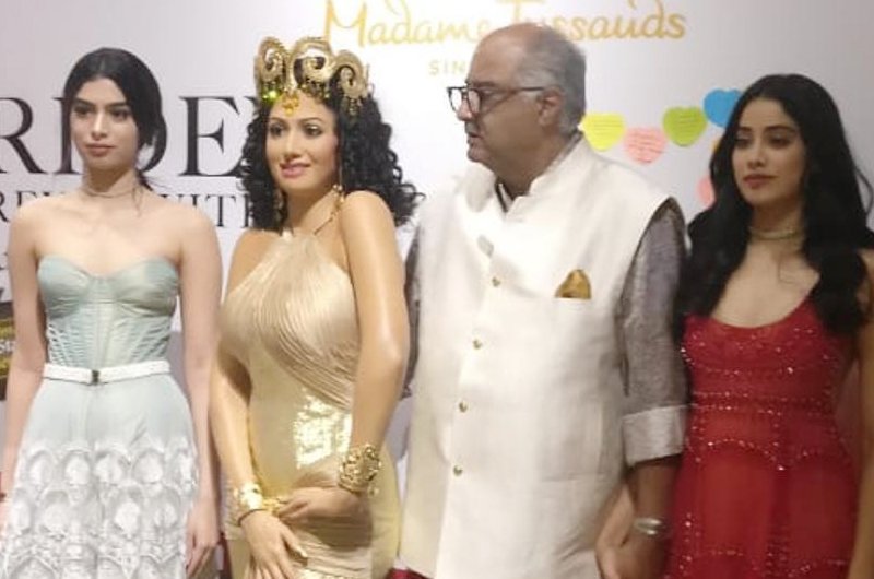 Sridevi Wax Statue at Madame Tussauds Photos