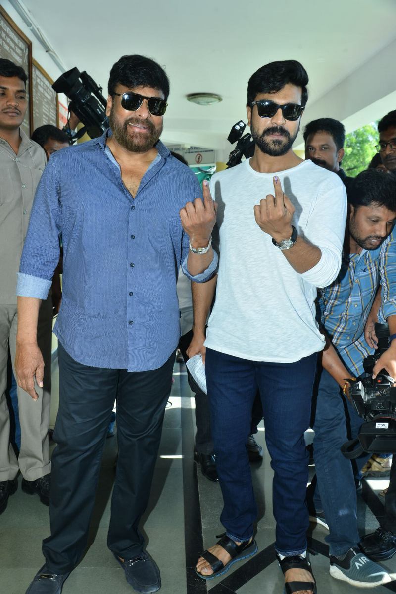 Photo 10of 15 | Rana | Tollywood-Celebs-Cast-Their-Vote-06 | Celebs Cast Their Vote