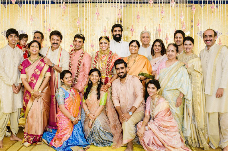 Venkatesh Daughter Ashritha Wedding Photos