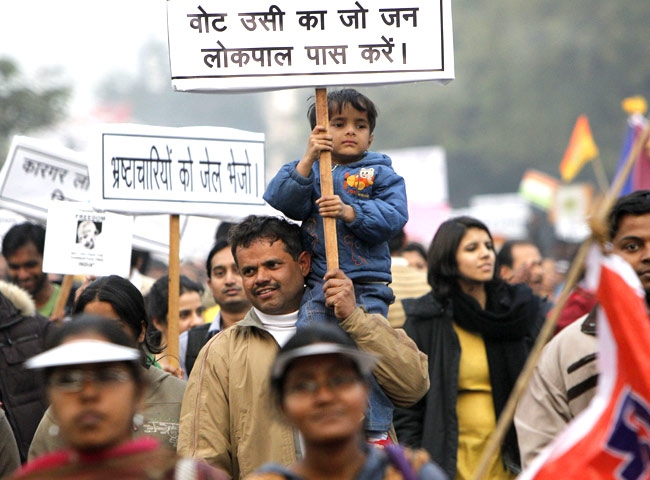 India Had Enough Anti Corruption Protests Take- off