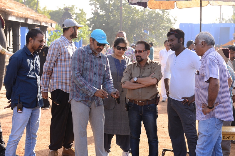 Baahubali 2 Movie Working Stills