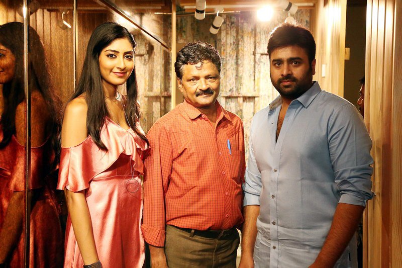 Sri Shanku Chakra Films Nara Rohit New Movie Working Photos