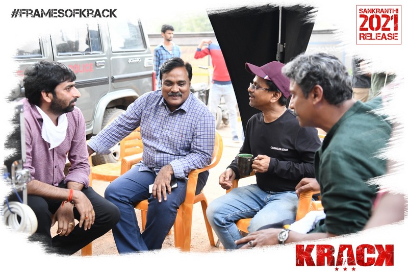 Ravi Teja Krack Movie Working Stills