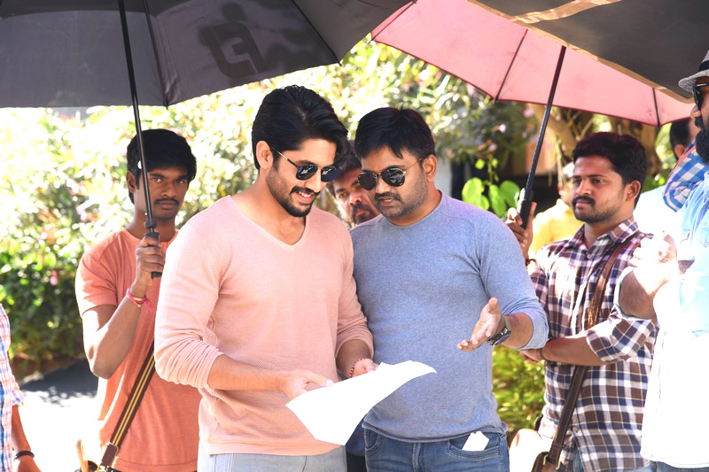 Sailaja Reddy Alludu Movie Working Stills