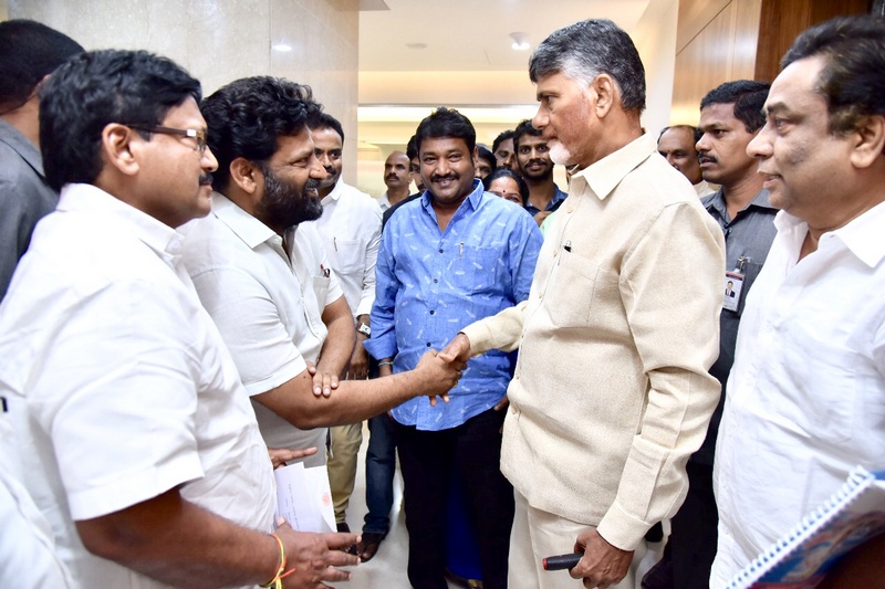 CM Chandra Babu Naidu Appreciates Manam Saitam