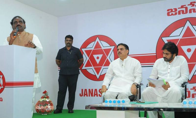 Ravela Kishore Babu Joins Janasena