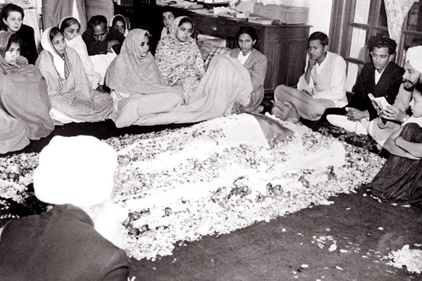 Mahatma Gandhi's last journey