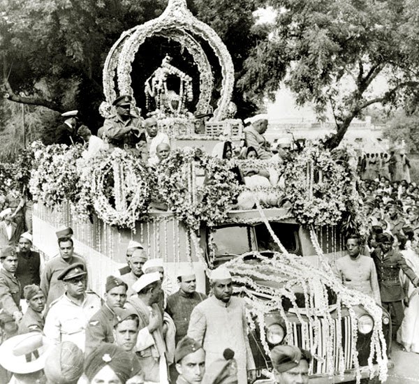 Mahatma Gandhi's last journey